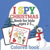 I spy Christmas book for kids ages 2-5