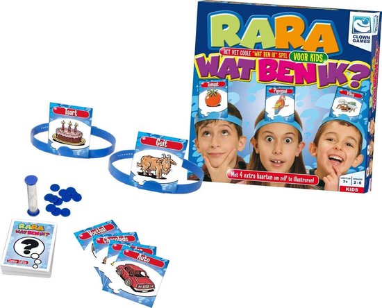 Clown Games - Rara Wat Ben Ik? Junior - spel