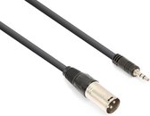 Câble audio Vonyx XLR (m) - Jack stéréo 3,5 mm - 0 5 m