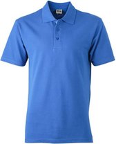 James and Nicholson Unisex Basic Polo Shirt (Koningsblauw)