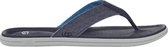 UGG Brookside Flip Canvas Heren Sandalen - Dark Sapphire - Maat 46