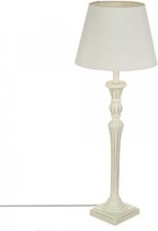 staande tafellamp , kegel hout lamp , 66 cm HOOG