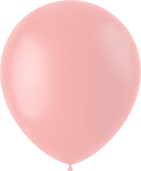 Lichtroze Ballonnen Powder Pink 33cm 10st