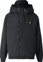 Lyle & Scott Double Zip Padded Windcheater Zwart