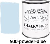 Abbondanza krijtverf Powder Blue 500 / Chalkpaint 1L | Abbondanza krijtverf is perfect voor het verven van meubels, muren en accessoires