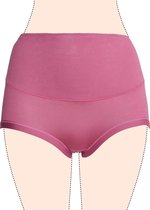 Dames slips 3 pack hoog model magenta M