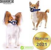 Sharon B| Muilkorf | Paars | maat S | 13 cm Snuit omvang | 7 cm snuit lengte | 100% diervriendelijk | hondentraining | tegen agressie, bijten en blaffen | comfortabel | machine was