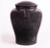 Crematie urn - Urn van natuursteen grote urn. Inhoud 3,7 Liter. Zeer scherp geprijsd en op voorraad