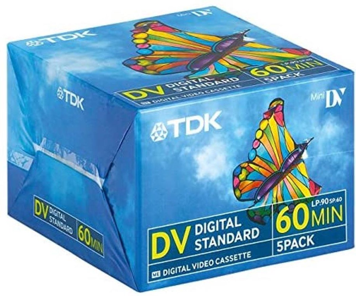 TDK Mini Digital Video Cassette 3 Pack Cassettes 