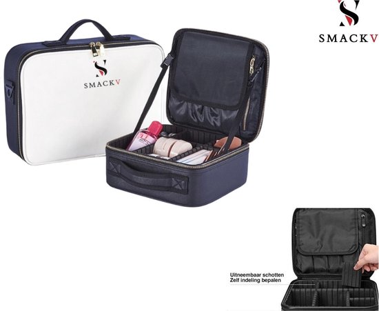 reptielen Verslaggever Melodieus SMACKV® Deluxe Cosmetische Tas - Accessoires Organizer - Beautycase- Make  up tas -... | bol.com