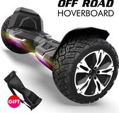 Hoverboard | GYROOR | Off-Road Hoverboard | 8.5 Inch wielen | Self Balance Hoverboard | Bluetooth Speakers | Oxboard | Zwart