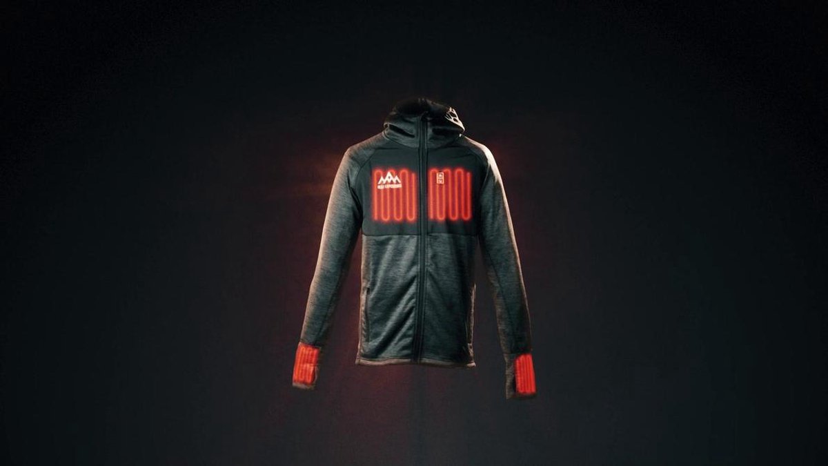 Baobiutin Verwarmde hoodie, verwarmd sweatshirt, uniseks, USB-verwarmde hoodie met 3 verwarmingsniveaus, zwarte casual verwarmde trui met voorvak voor heren en dames, winter, indoor