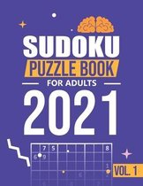 Sudoku 2021: Sudoku puzzle books for adults 2021