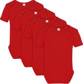 Link Kidswear Unisex Rompertje - Rood - Maat 74/80