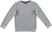 Indian blue jeans grijze jongens stretch sweater - Maat 176