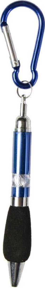 Lg-imports Balpen Met Karabijnhaak 16 Cm Aluminium Blauw