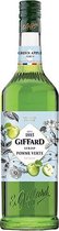 Groene Appel limonadesiroop - appelsiroop ranja siroop van Giffard - ook voor Sodastream / sodamaker