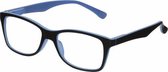SILAC - BLACK & BLUE - Leesbrillen voor  Vrouwen en Mannen - 7095 - Dioptrie +2.50