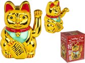 Out Of The Blue Zwaaiende Lucky Cat - Goud