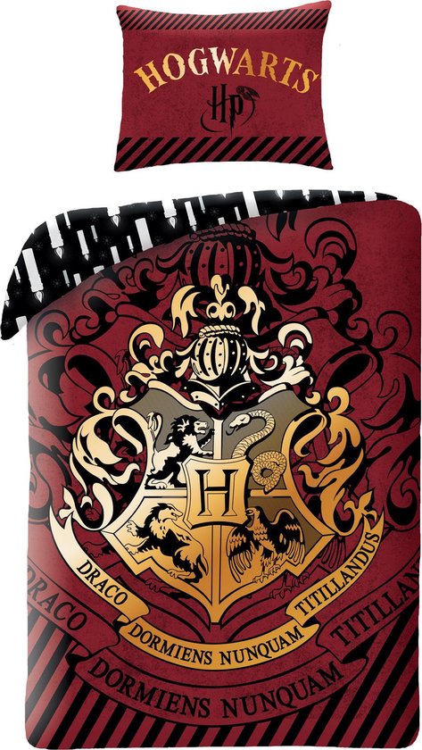 Housse de couette Harry Potter - Simple - 140 x 200 cm - coton, avec drap  housse Harry... | bol
