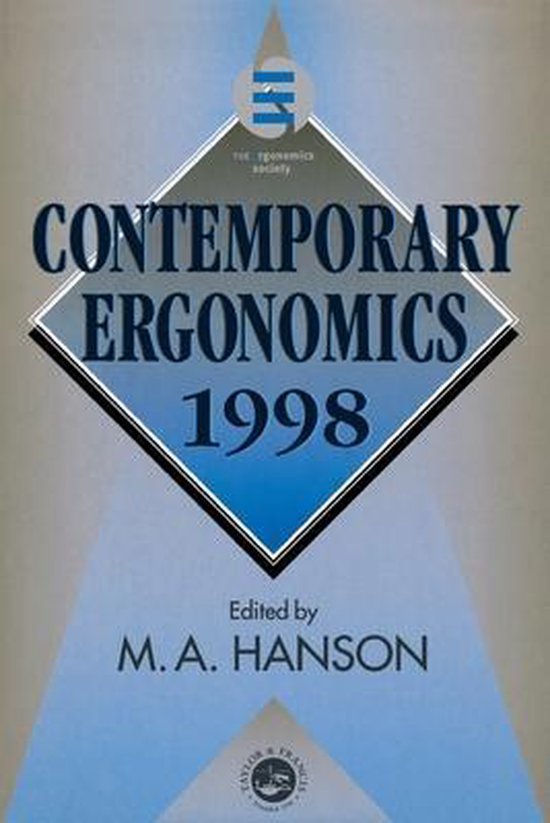 Contemporary Ergonomics- Contemporary Ergonomics 1998 - cover
