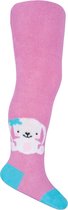 Kindermaillot- Fluffy Bunny -Roze -Maat 80/86