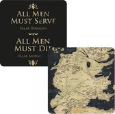Game of Thrones - All Men Must Serve Lenticular onderzetter