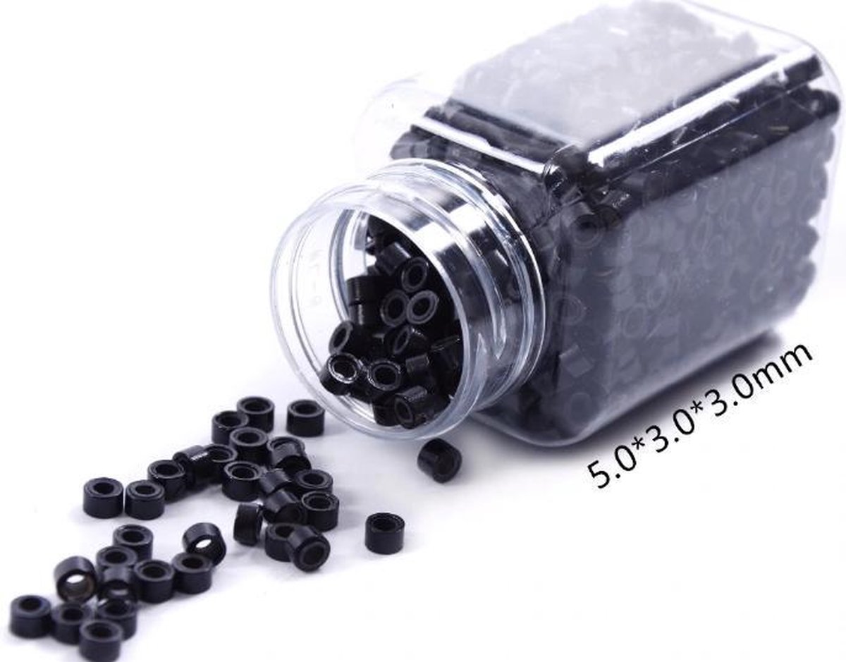 GORGECRAFT 30 stuks, 3 maten, anti-verlies-siliconenrubberen ring, zwart, verstelbare band, 20 mm/13 mm/8 mm, verliesvrije aanhangerhouder voor