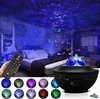 foto van Sterren projector - Galaxy Projector - Sterrenhemel - Star Projector- Nachtlamp - Muziek Box - Bluetooth - USB - Zwart