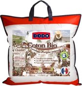 DODO Kussen van biologisch katoen - 60 x 60 cm - Wit