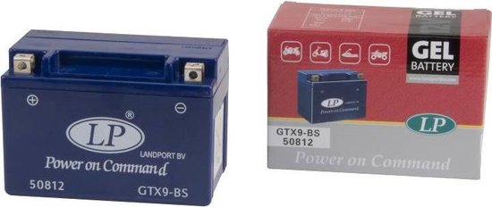 Batterie Landport Gel GTX9-BS LP sans entretien YTX9-BS | bol.com