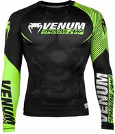 Venum Training Camp 2.0 Rash Guards L/S Zwart Neo Geel Kies uw maat: L