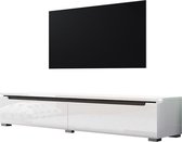 Maison’s TV meubel – TV Kast – Swift – Wit – Gesloten compartimenten – 140x26x33