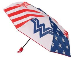 Wonder Woman - Americana Logo Umbrella - Multicolor