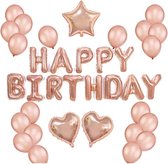 Ballonnen - Verjaardag Ballonnen - Happy Birthday Ballon - Champagne ballon