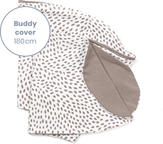 Doomoo Buddy Cover - Hoes voor Voedingskussen Buddy - Biologisch Katoen -  180 cm -... | bol.com