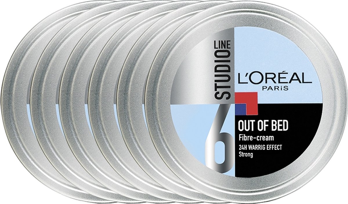 L’Oréal Paris Studio Line Special FX Out Of Bed Fibre Cream - 6 x 150 ml - Voordeelverpakking