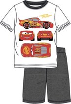 Disney Cars Pyjama met korte mouw - wit - Maat 128