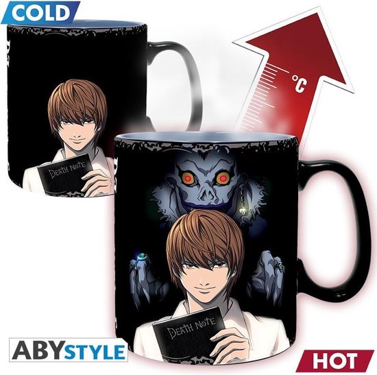 [Merchandise] ABYstyle Death Note Heat Change Mug Kira & L