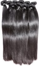 Straight Brazilian Human Hair, 65cm, 1 piece with 100 grams in total