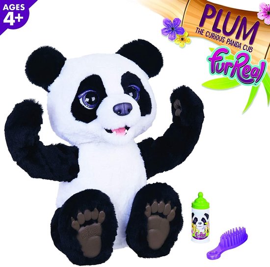 FurReal Cubby Panda - Interactieve Knuffel - fisher price - Panda famly -  familie... | bol.com