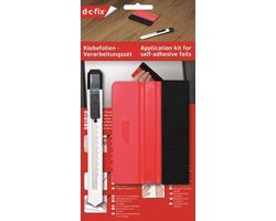 Aanbrengset - foliemes - rakel met vilt - wrappen