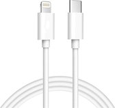 Apple iPhone lightning naar USB-C kabel - 2m wit - data- en oplaadkabel 2 meter type-C