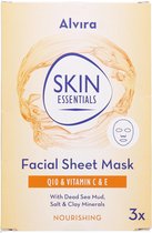 Alvira facial sheet mask - Gezichtsmasker | Set van 3