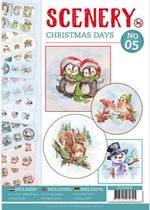 Nr. 5 Christmas Days Push Out Book Scenery