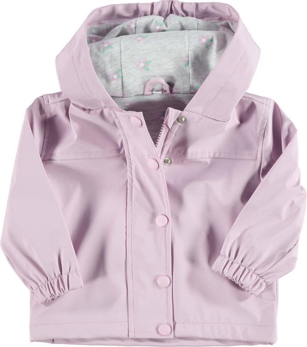 Zeeman baby regenjas lila maat 68 bol
