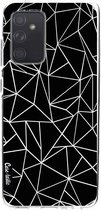 Casetastic Samsung Galaxy A52 (2021) 5G / Galaxy A52 (2021) 4G Hoesje - Softcover Hoesje met Design - Abstraction Outline Print
