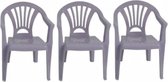3x Kinderstoelen paars - tuinmeubels- stoelen voor kinderen - stoel kind - L&B luxurys