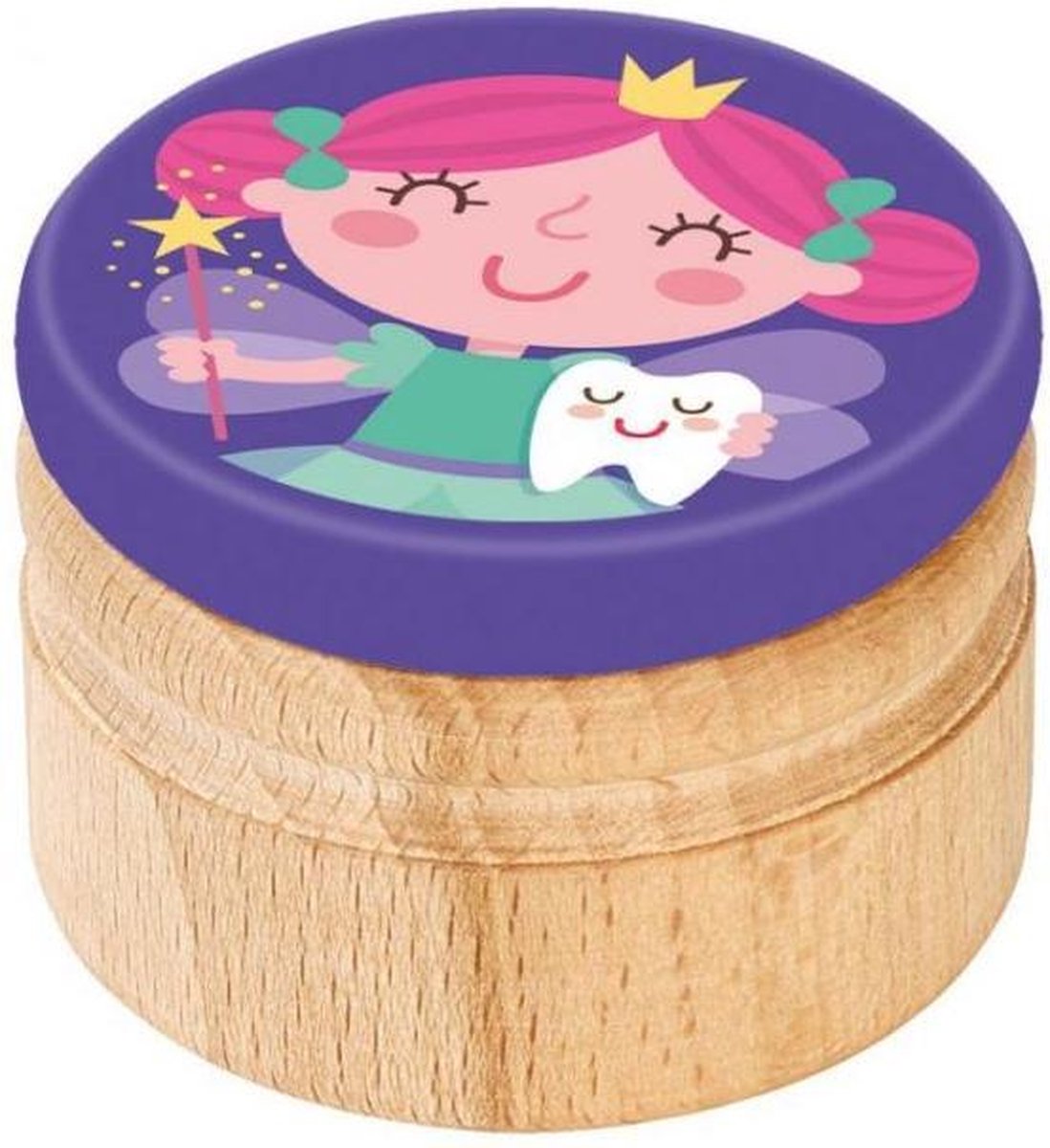 tandendoosje - verzameldoosje - hout - voor meisjes - diverse designs
