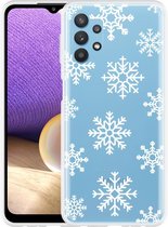 Hoesje Geschikt voor Samsung Galaxy A32 5G Snow